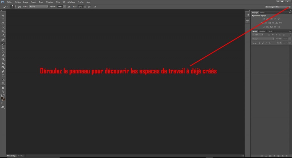 Cours photoshop 003_interface_copyright La retouche photo