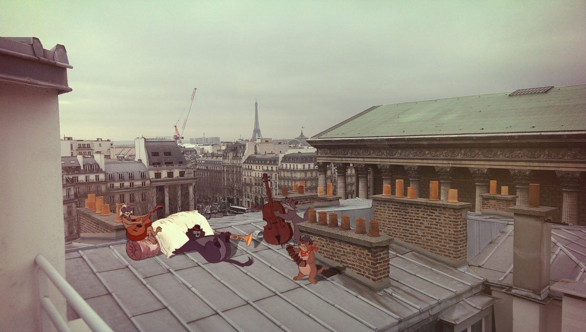 InstaCartoon_Sound comes from the rooftop_crédit photo Instagram Alexandre De Vries