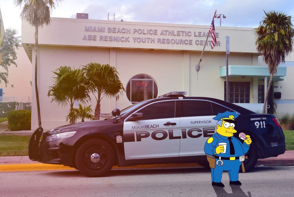 InstaCartoon_Miami cops_crédit photo Instagram Alexandre De Vries, Tpex85