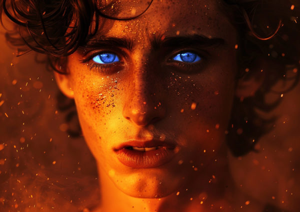 tuto Photoshop yeux bleus du film DUNE